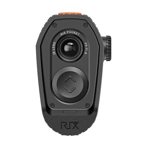 RIX Pocket K2 Portable Thermal Monocular for Hunting, 256x192 (50Hz), Wi-Fi, Handheld Night Vision Monocular