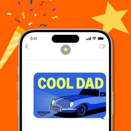 Father's Day Amazon eGift Card B0H1MZ1T3M