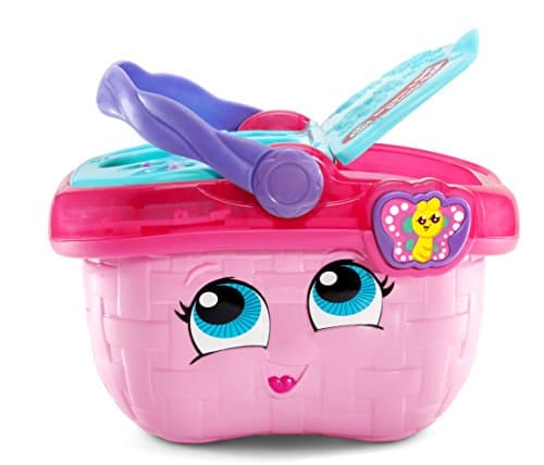 LeapFrog Shapes and Sharing Picnic Basket, Pink B07B7319TG