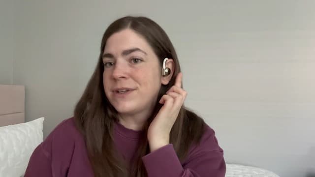 Piluyaa Open Ear Earbuds Bluetooth AI Ear Buds 60Hrs Playtime Wireless Over Headphones with Earhooks IPX7 Waterproof Touch Control Air Conduction Sport Headsets Earphones for Workout Running Black