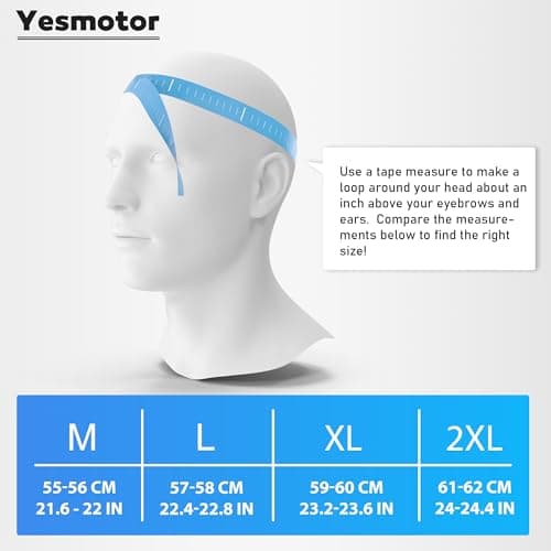 Yesmotor Motorcycle Half Helmet Retro German Handmade Leather Half Face Quick Release Buckle & Goggles - DOT Approved (Dark Brown, L)