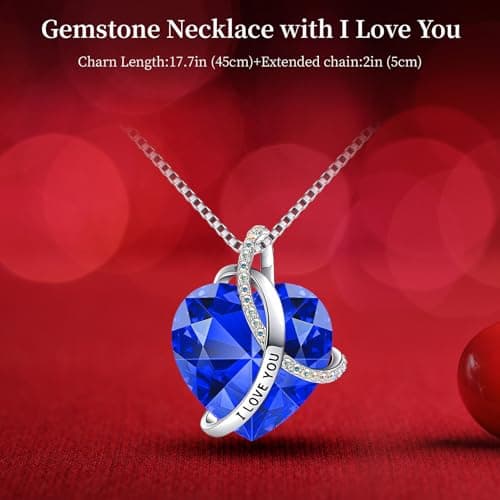 Preserved Real Purple Rose with l Love You Necklace -Birthday Gifts for Women Mom Her Wife Girlfriend Grandma on Valentines Mothers Day Christmas Anniversary Romantic-Purple B0DY7V1RKB