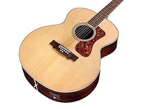 GUILD BT-258E Baritone Deluxe Acoustic-Electric Guitar - Natural