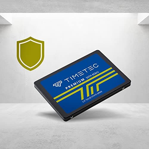 Timetec 1TB SSD 3D NAND SATA III 6Gb/s 2.5 Inch 7mm (0.28") Read Speed Up to 550 MB/s SLC Cache Performance Boost Internal Solid State Drive for PC Computer Desktop and Laptop (1TB)