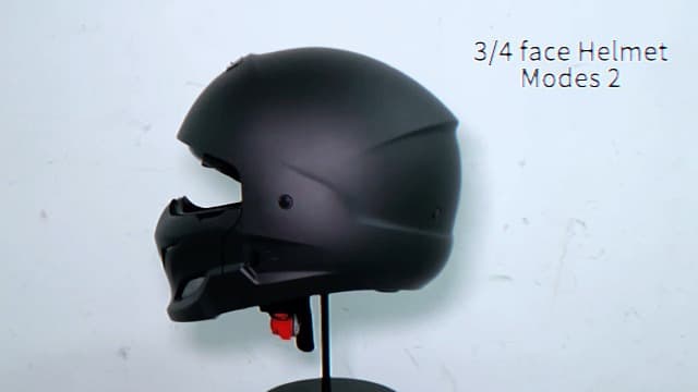 Full Face Motorcycle Helmet for Unisex-Adult Dirt Bike ATV Scooter Cruiser 3/4 Face Motocross Helmet Interchangeable Mouth Cover DOT Approved