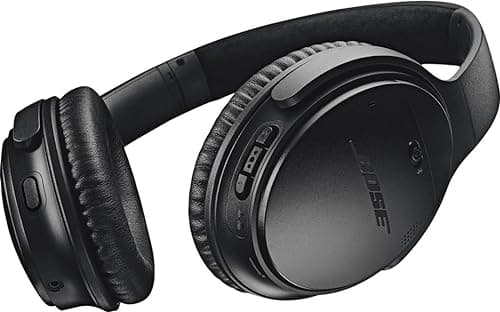 Bose QuietComfort 35 (Series II) Wireless Headphones, Noise Cancelling - Black (Renewed)