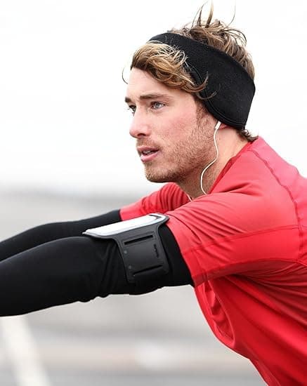 Generic 3 Pcs Ear Warmers for Men Women - Winter Sports Headband Ear Muffs Ear Covers for Cold Weather Running Cycling Ski,all black