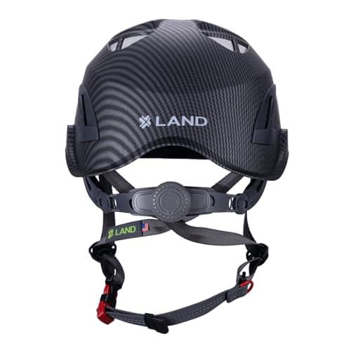 Land Helmets ClimbPro Helmet EN 12492 Vented for Rock Climbing – Durable, Lightweight Shell, Adjustable Chin Strap, Perfect for Outdoor Adventure with Universal Accessory Slots