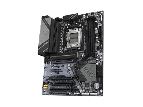 GIGABYTE B650 Eagle AX AM5 LGA 1718 AMD B650 ATX Motherboard, DDR5, Triple M.2 (1x PCIe 5.0 M.2 + 2X PCIe 4.0 M.2), USB 3.2 Gen2x2 Type-C, AMD Wi-Fi 6E, Realtek GbE LAN