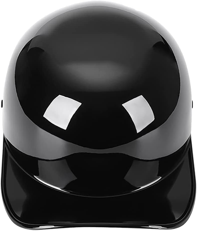 Vintage Open Face Motorcycle Helmet with Goggles, DOT Approved Half Helmet for Men & Women, Retro Jet Scooter Moped Cruiser Chopper Street Bike Helmet