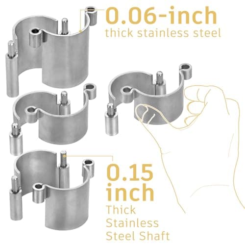 Office Chair Sinking Fix Kit to Stop Sink|Made of Steel Strong Enough to Support Maximum 800 Pounds | No More Sink &No Need to Replace Chair Gas Lift Cylinder - Silver