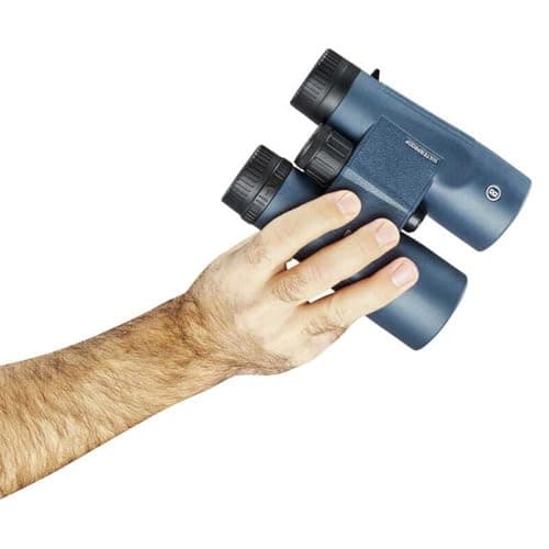 Bushnell H2O 8x42mm Binoculars, Waterproof and Fogproof Binoculars for Boating, Hiking, and Camping, Multi Blue