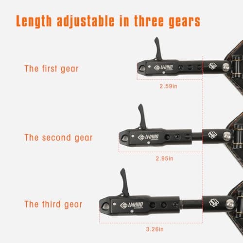 LWANO Archery Compound Bow Release Aids Trigger 360° Adjustable Wristband Release Aids for Adults Youth Kids Hunting Shooting Accessories