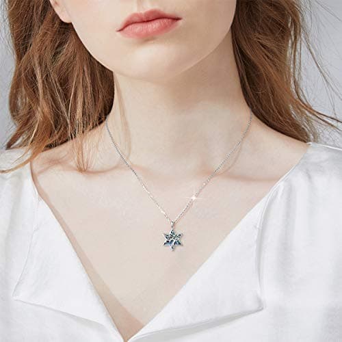 ONEFINITY Tree of Life Necklace 925 Sterling Silver Abalone Shell Celtic Knot Pendant Necklace for Women Jewelry B08ZYHKWJR