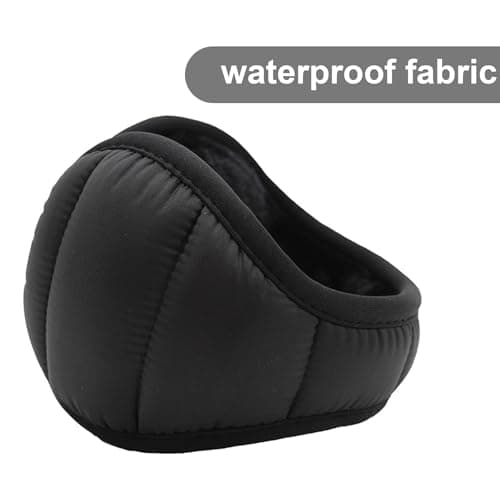 Generic Ear Muffs Men, Waterproof Foldable Earmuffs for Winter Ear Warmers with Soft Warm Plush Lining Ear Muffs Winter for Cold Weather Outdoor Activities
