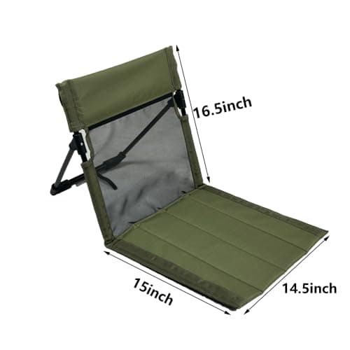 Verveens Portable Poolside Chairs with Mesh Backrest,Lightweight Foldable Beach Chairs with Carry Bag for SwimmingPool Sunbathing Camping Picnic Lawn Road Trips