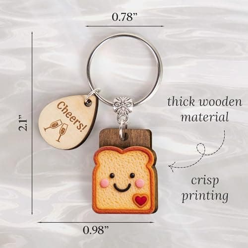 Keychain Gifts for Women, Divorce Present for Women, Gifts for Teenage Girls, New Job, New Beginnings Gift for Woman