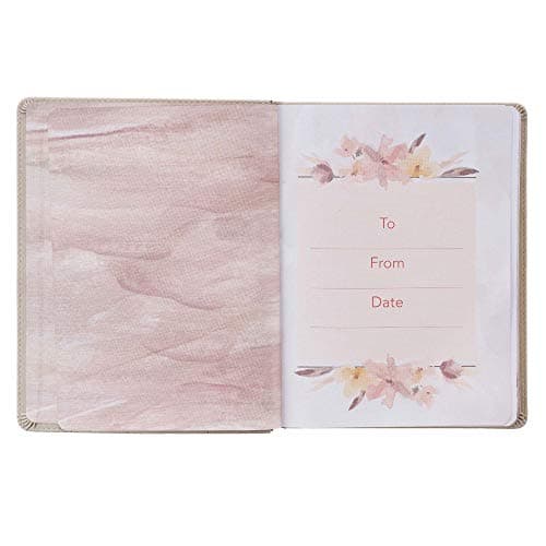 My Quiet Time Devotional - 365 Devotions for Women To Bring You Into The Peace Of The Presence of God Cappuccino, Faux Leather Flexcover Gift Book w/Ribbon Marker