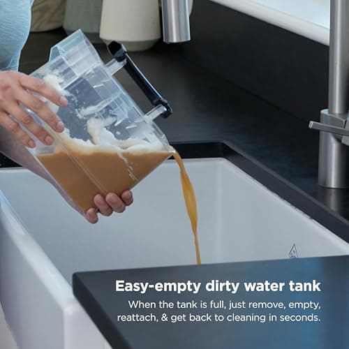 Shark StainStriker Portable Carpet Upholstery & Area Rug Cleaner, Bonus XL Tool & Full-Size Cleaning Solution, Stain & Odor Remover, Perfect for Car Interiors, 4 Cleaning Tools, Nordic Blue, PX202BRN