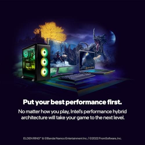 Intel® Core™ 12th Gen i3-12100F desktop processor, featuring PCIe Gen 5.0 & 4.0 support, DDR5 and DDR4 support. Discrete graphics required.