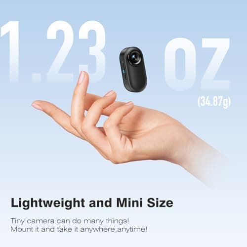 rgjzkgn 128GB Body Cameras with Audio and Video Recording: 1080P FHD Thumb Size Bodycam, Sports Action Body Camera, Wearable Pocket Camera Body Cam for Work, Travel, Fishing, Pet Walking, Outdoor