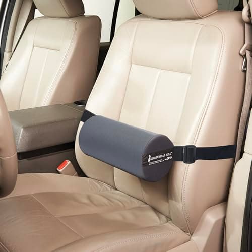 OPTP The Original McKenzie Lumbar Roll – USA-Made Low Back Lumbar Support for Office Chair & Car Seat Back Support Cushion. The Preferred Lumbar Pillow by Physical Therapists - Standard Density