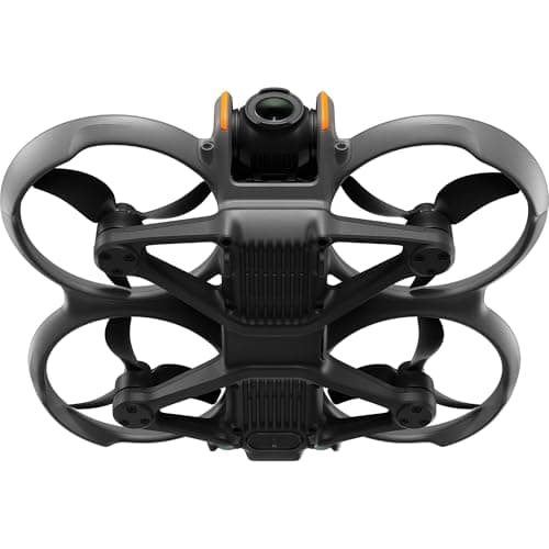 DJI Avata 2 FPV Drone with 3-Battery Fly More Combo, 4K Video, 128GB Memory, Landing Pad, 2 Year Warranty, Gray, Beginner to Advanced