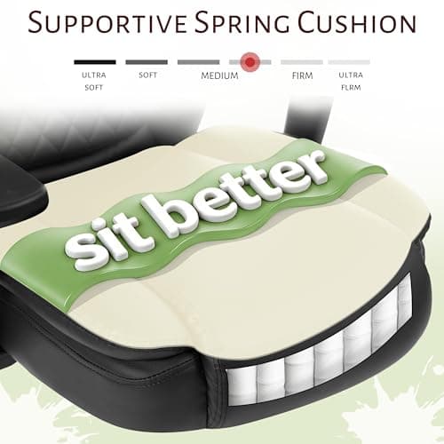 Drafting Chair,Executive Tall Office Chair Flip-up Armrests for Counter Height Desk Drawing Use,High Task Chair with Adjustable Foot Ring & Inflatable Lumbar Support, Swivel Computer Stool,PU Black