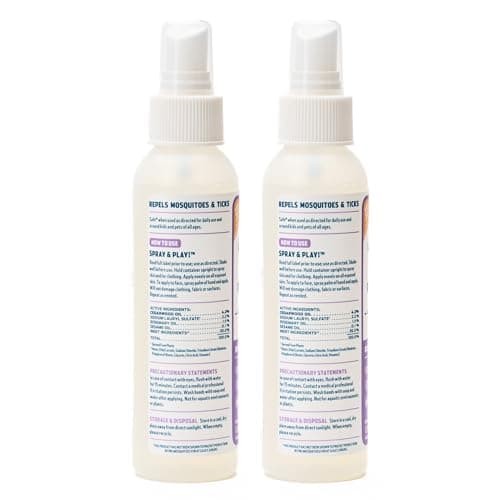 Wondercide - Mosquito, Tick, and Insect Repellent with Natural Essential Oils - Bug Spray and Killer - Safe for Family - Rosemary 2-Pack of 4 oz Bottle