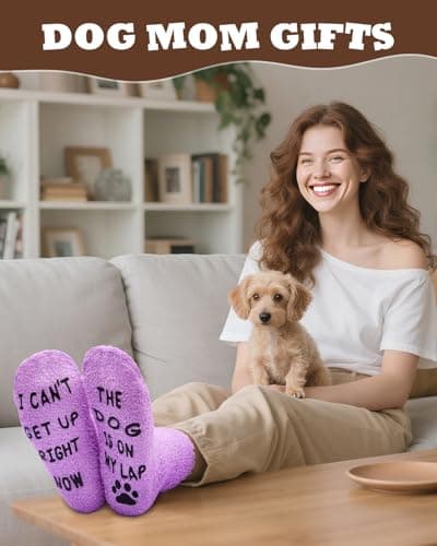 Stocking Stuffers for Women, Valentines for Her Wife, Birthday Funny Socks Christmas Gift for Women Mom, Gifts for Mom Grandma Wife Dog Lovers B0FMQ2N91M