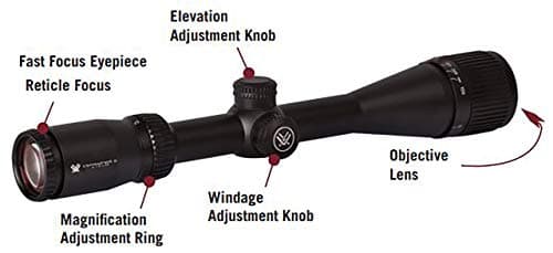 Vortex Optics Crossfire II Second Focal Plane, 1-inch Tube Riflescopes