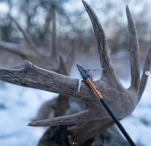 G5 Deadmeat V2 Expandable 3-Blade Broadheads | 3-Pack | 100/125 Grains | Razor Sharp 1.5" Cutting Diameter Mechanical Blades | Screw in | Compound & Recurve Compatible | 1 BMP Practice Tip Included