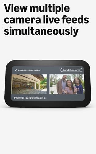 Amazon Echo Show 5 (newest model), Smart display, Designed for Alexa+, 2x the bass and clearer sound, Charcoal B09B2SBHQK