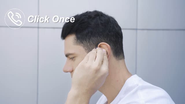 Hybrid Active Noise Cancelling Ear Buds Wireless Earbuds Bluetooth Headphones with 80H Playback Wireless Charging Case & Dual LED Display Over Ear Hooks Earphones for Sports Running Gym Workout Black