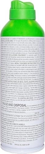Insect Shield Premium Permethrin Spray - Tick, Flea, Fly, Mosquito, Chigger, Spider & Bed Bug Repellent for Clothing, Gear, Furniture, & Tents, Last up to 60 Days, Clear, 6 Oz Aerosol