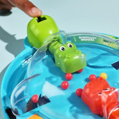Hasbro Grab and Go! Bundle (4 Pack), Kids Travel Board Games, Battleship, Connect 4, Guess Who?, Hungry Hungry Hippos Games, 2 Players, Easter Gift for Kids, Ages 7+