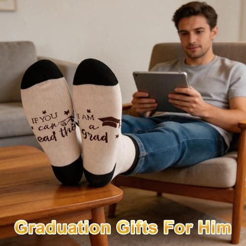 Masters Degree Phd Graduate Gifts Basket for Son, Grad Gift for Men, Male Congratulation Present for Class of 2026 Graduates Graduation Gifts for Boys Him, High & Middle School College Graduation Gift B0GVQCKCYD