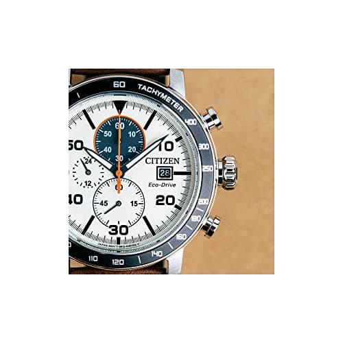 Citizen Men's Eco-Drive Weekender Brycen Chronograph Watch Stainless Steel Case