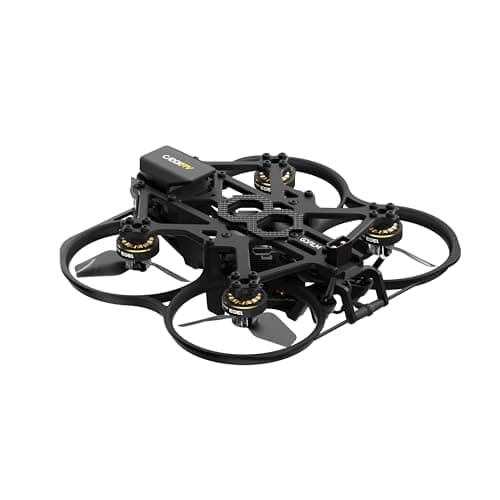 Caddxfpv Walksnail Gofilm 20 FPV Drone – 4K/60FPS Moolight Kit,Supports with camera for 4k recording,160°FOV micro drone with camera,Lightweight 115g racing drone,22ms Low Latency,ELRS Receiver,for Indoor & Outdoor FPV Flying