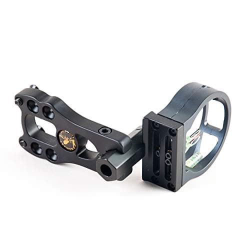 TOPOINT ARCHERY 3 Pin Bow Sight - Fiber, Brass Pin, Aluminum Machined - Right and Left Handed