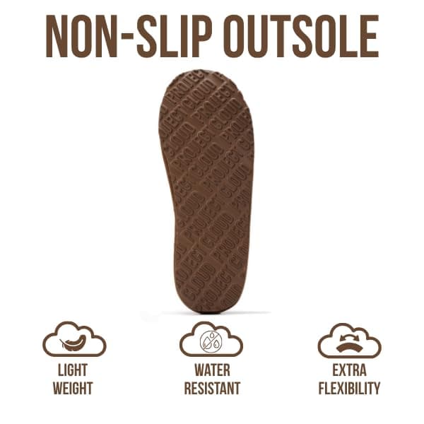 Project Cloud 100% Genuine Leather Micro Boots for Women – Water Resistant Womens Boots with Memory Foam Insole – Slip On Fall Shoes for Women 2026 for All-Day Comfort (HIPSTER)