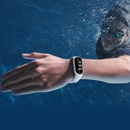 XIAOMI Mi Smart Band 10 (2025) Global Version - 1.72" AMOLED Display | 21 Days Battery Life | Touchscreen, Multi-Sport Tracker, Activity Tracker, Heart Rate Monitor | BT5.4 - (Midnight Black)