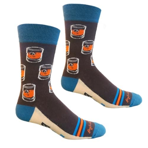 If You Can Read This Bring Me Some Bourbon Men's Socks | Bourbon Gift for Men Funny Novelty Fashion Dress Socks | Unique Gifts for Bourbon Whiskey Lovers B07V3ZYSLZ