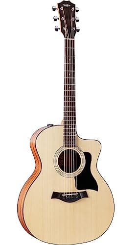 Taylor 114ce Acoustic Guitar with Expression System® 2 Electronics and a Gig Bag Case