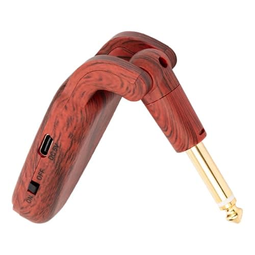 KNA U-Wi Universal Wireless System, Guitar, Bass, Violin, Acoustic and Electric Instruments, UHF Wireless Audio for Piezo Pickups, 50m Range, Ultra-Low Latency, Interference-Free Connection