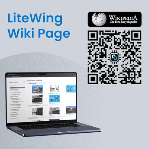 LiteWing - ESP32 based Programmable Drone Development Board without Battery for Makers, Developers and Educators (Ready to Fly)