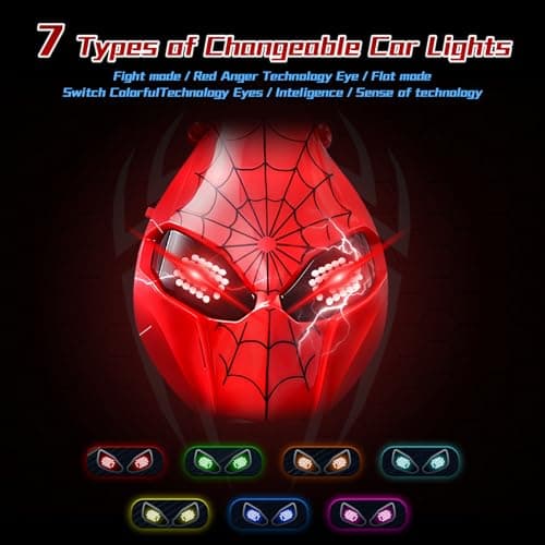 S-pider Rc Gesture Sensing Stunt Car Toys for Boys 4-14 Years Old, Drift Hand Control Remote Control Cars with Light & Music, 360°Rotation Double Side Cars Birthday Gifts for Kids Age 5 6 7 8 9 10 11