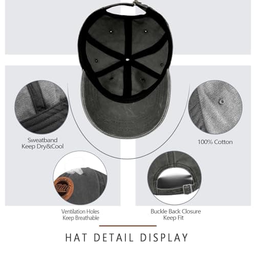30th Birthday Gifts for Men 30th Birthday Decorations Him Male 30 Year Old Birthday Gifts 100% Cotton Hat B0CWTVXF3B