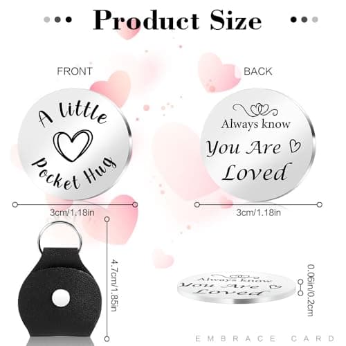 STARKET Easter Basket Stuffers For Teen Graduation Gifts For Women Men Pocket Hug Token 2026 Motivation Birthday Retirement B0DGQKMQJS