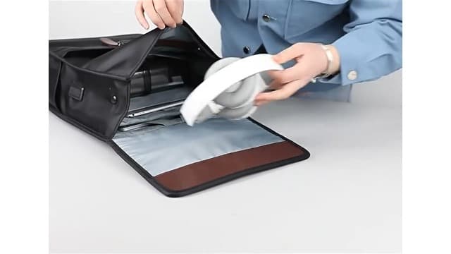 HEROIC KNIGHT Laptop Backpack for Men Women, Slim Work Travel Backpack with USB Charging Port, Lightweight Computer College Backpack Bag, Vintage Commuter Casual Daypack Fits 15.6 Inch Laptop,Black